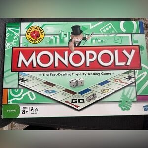 Hasbro Monopoly- The Fast-Dealing Property Trading Game